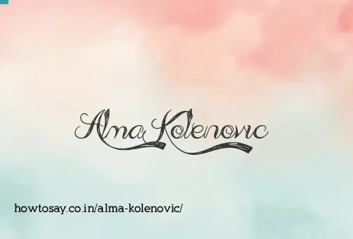 Alma Kolenovic