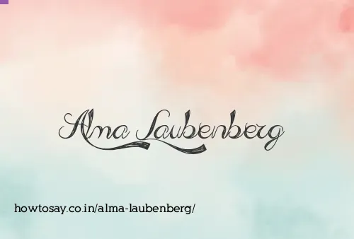 Alma Laubenberg