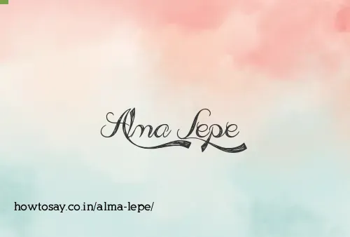 Alma Lepe
