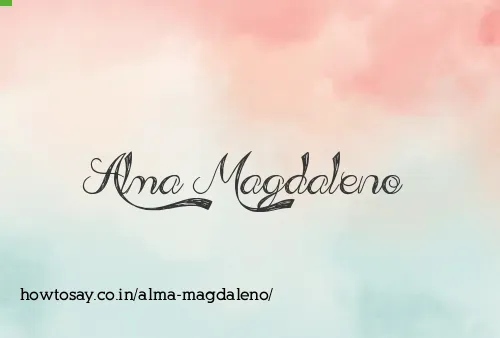 Alma Magdaleno