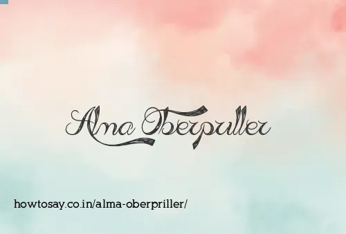 Alma Oberpriller
