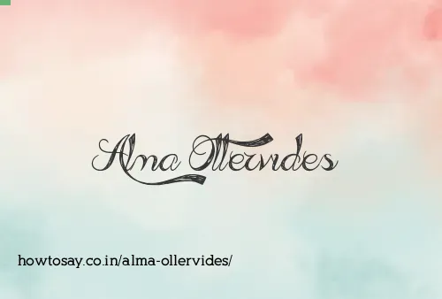 Alma Ollervides
