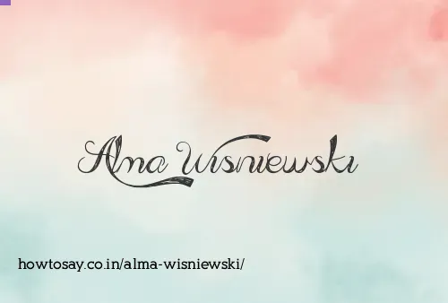 Alma Wisniewski