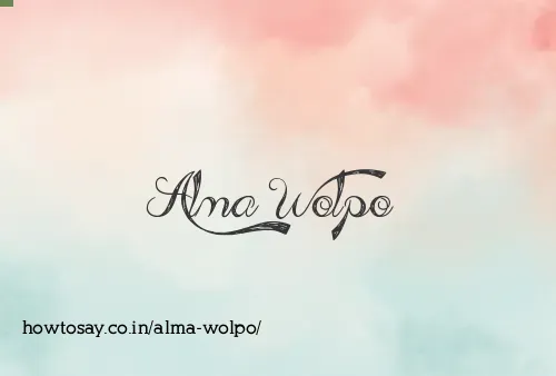 Alma Wolpo