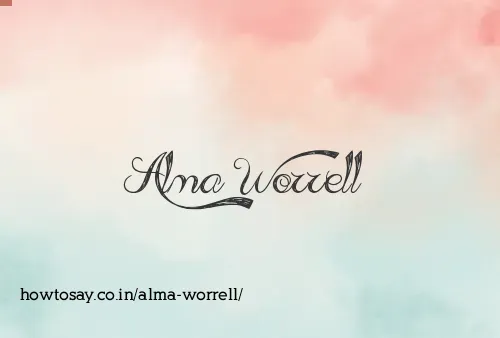 Alma Worrell