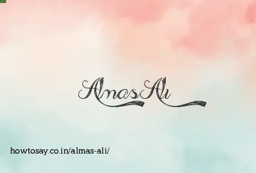 Almas Ali