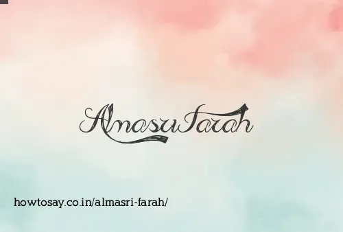 Almasri Farah