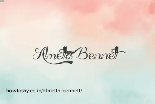 Almetta Bennett