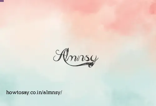 Almnsy