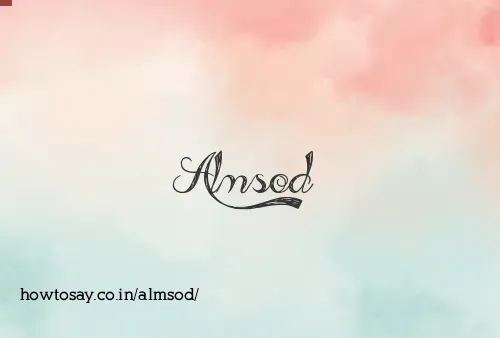 Almsod