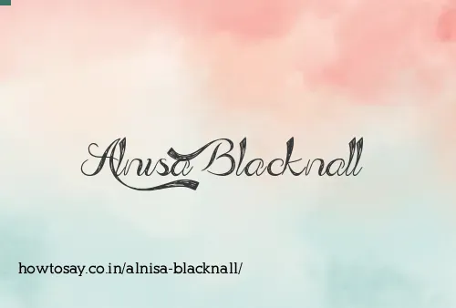 Alnisa Blacknall