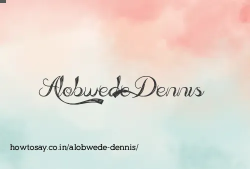 Alobwede Dennis