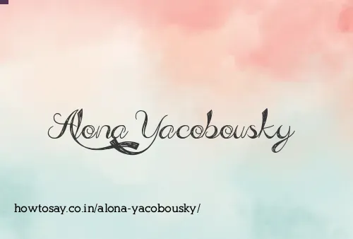 Alona Yacobousky