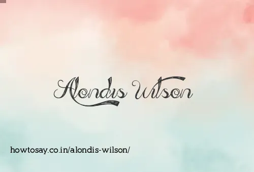 Alondis Wilson