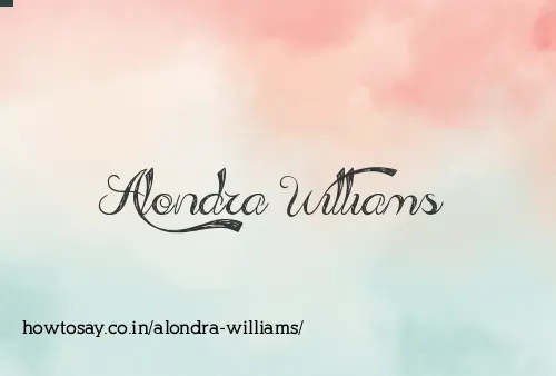 Alondra Williams