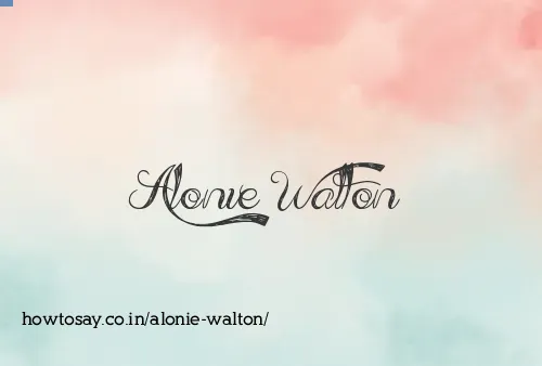 Alonie Walton