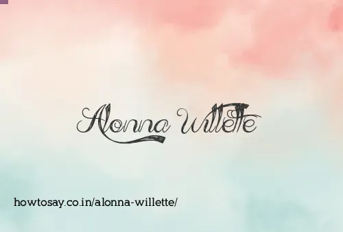 Alonna Willette