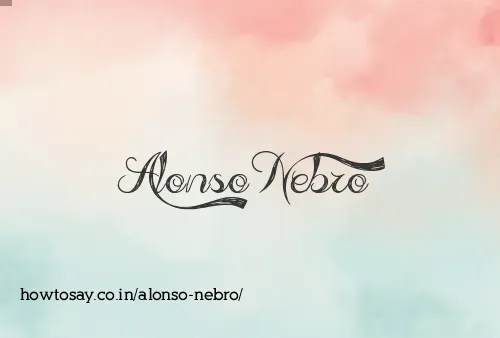 Alonso Nebro