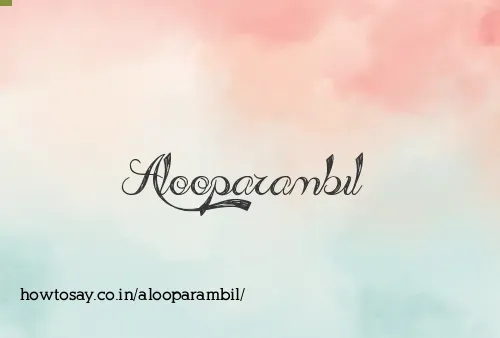 Alooparambil