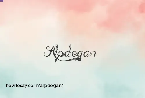 Alpdogan
