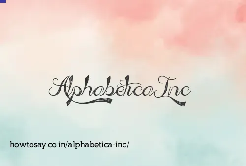 Alphabetica Inc