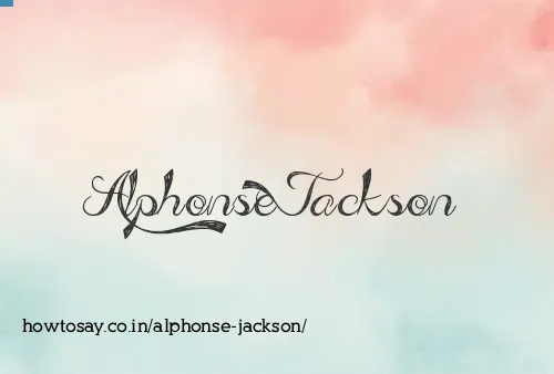 Alphonse Jackson
