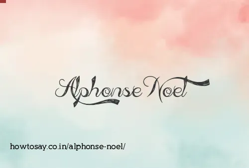 Alphonse Noel