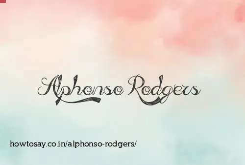 Alphonso Rodgers