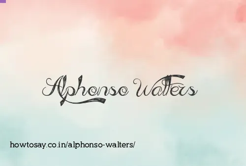 Alphonso Walters