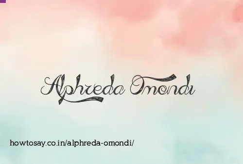 Alphreda Omondi