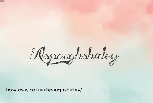 Alspaughshirley