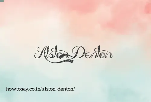 Alston Denton