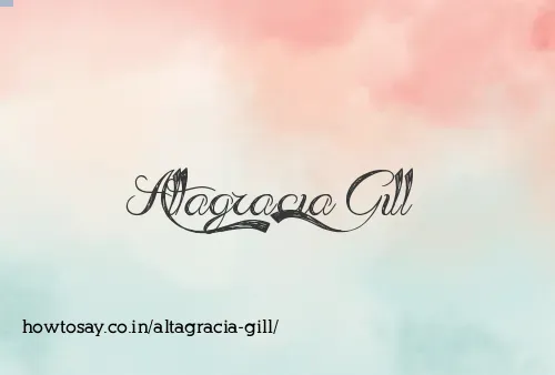 Altagracia Gill