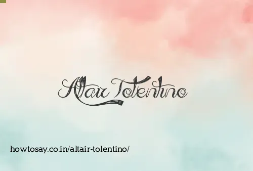 Altair Tolentino
