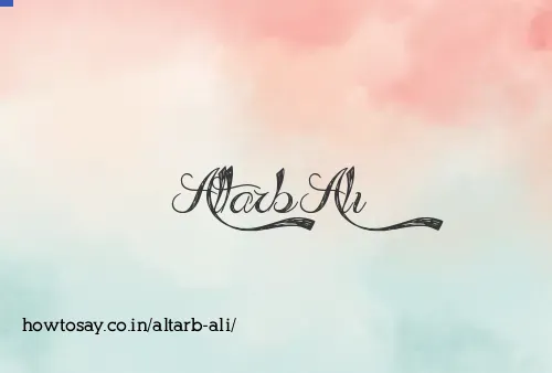 Altarb Ali