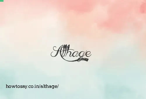 Althage