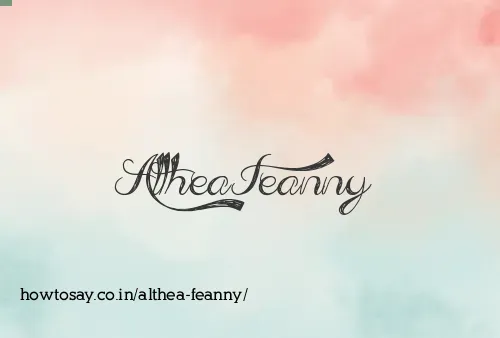 Althea Feanny