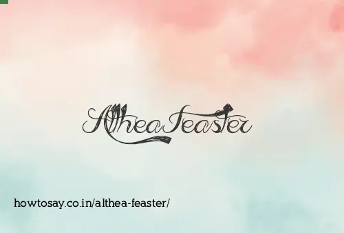Althea Feaster