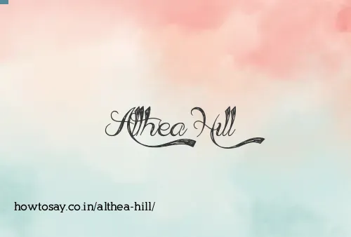 Althea Hill