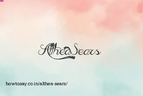 Althea Sears