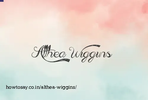 Althea Wiggins