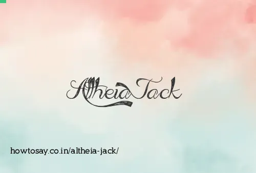 Altheia Jack