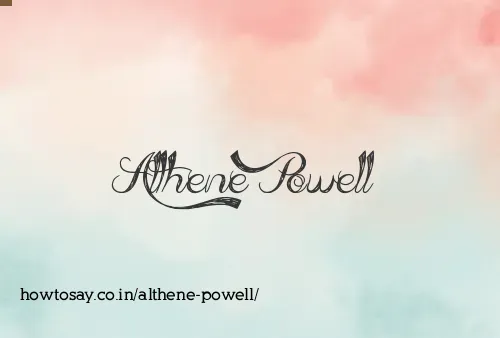 Althene Powell