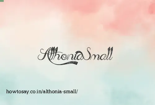 Althonia Small