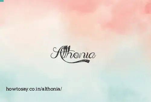 Althonia