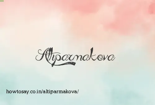 Altiparmakova
