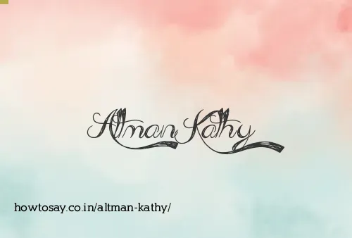 Altman Kathy