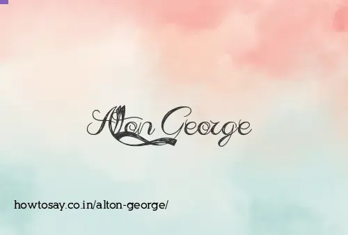Alton George