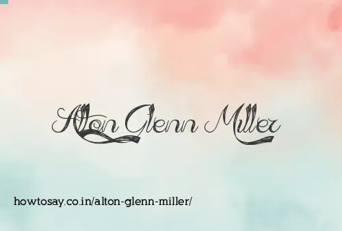 Alton Glenn Miller
