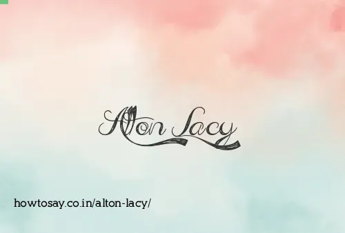 Alton Lacy